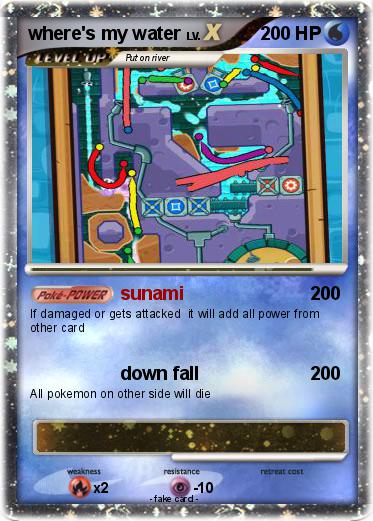 Pokemon where's my water