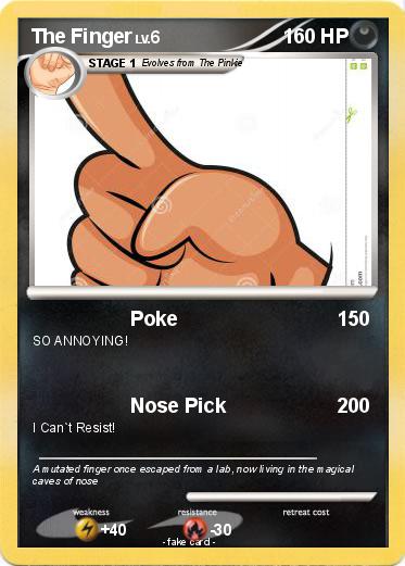 Pokemon The Finger