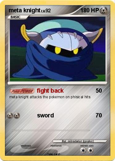 Pokemon meta knight