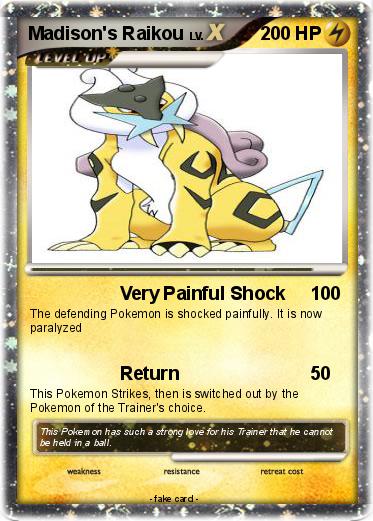 Pokemon Madison's Raikou