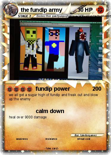 Pokemon the fundip army