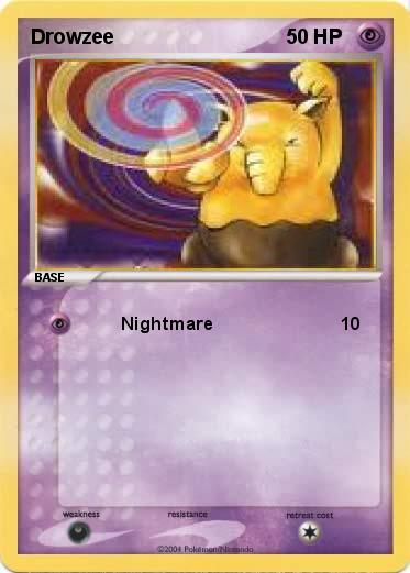 Pokemon Drowzee