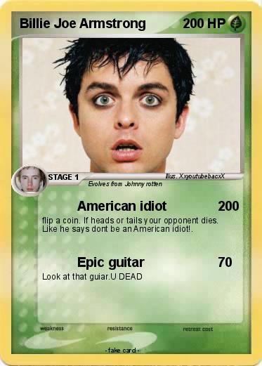 Pokemon Billie Joe Armstrong