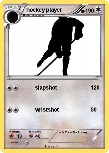 Pokemon hockey player
