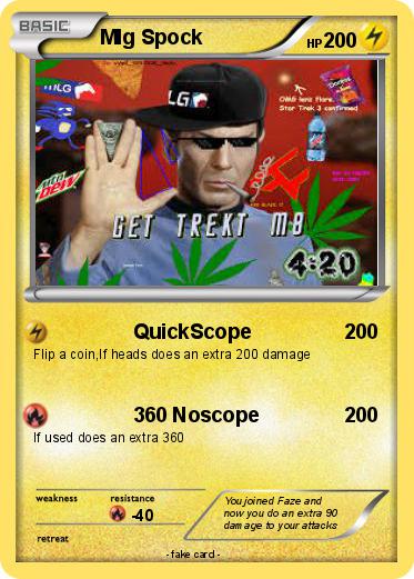Pokemon Mlg Spock