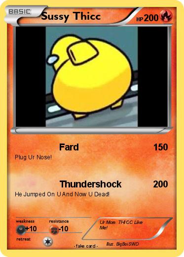 Pokemon Sussy Thicc
