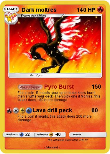 Pokemon Dark moltres