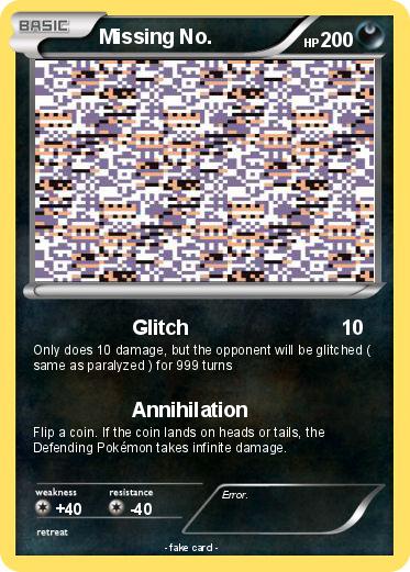 Pokemon Missing No.