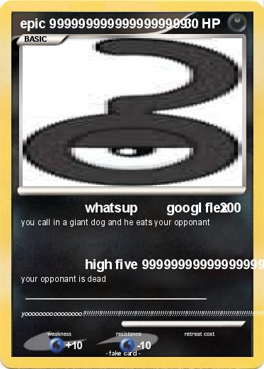 Pokemon epic 9999999999999999999