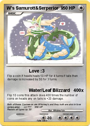 Pokemon W's Samurott&Serperior  9