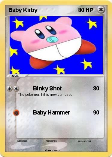 Pokemon Baby Kirby
