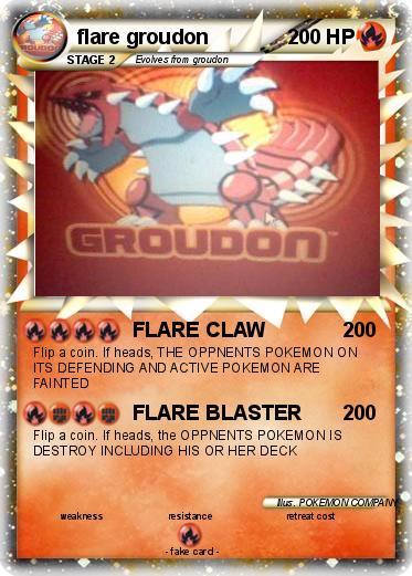 Pokemon flare groudon