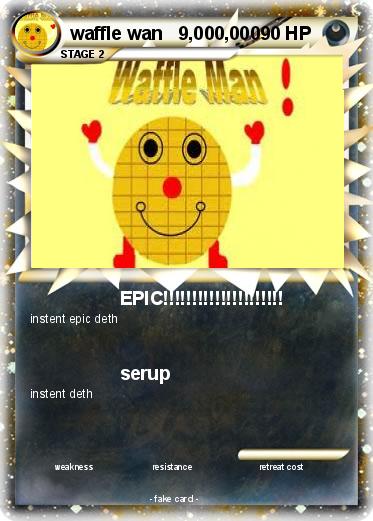 Pokemon waffle wan   9,000,000