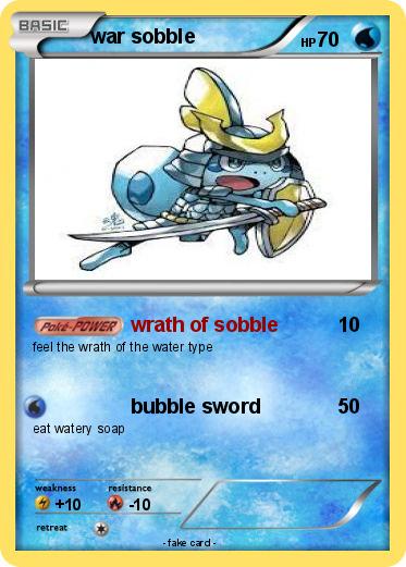 Pokemon war sobble