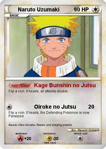 Pokemon Naruto Uzumaki