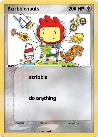 Pokemon Scribblenauts