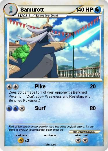 Pokemon Samurott
