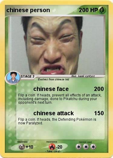 Pokemon chinese person