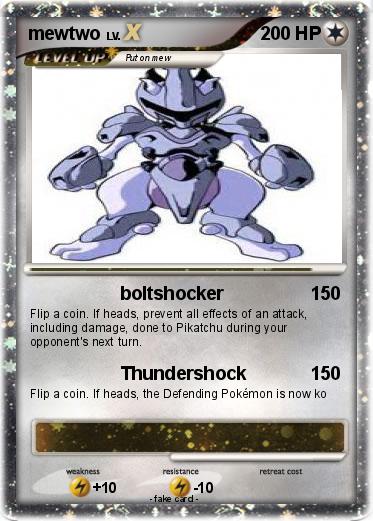 Pokemon mewtwo
