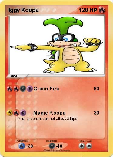 Pokemon Iggy Koopa