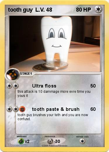 Pokemon tooth guy  L.V. 48
