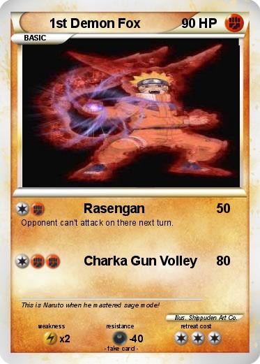 Pokemon 1st Demon Fox