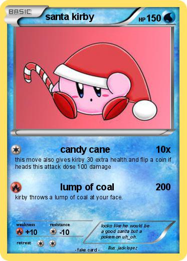 Pokemon santa kirby
