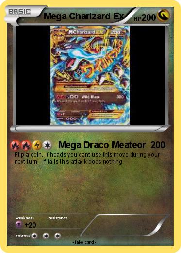 Pokemon Mega Charizard Ex