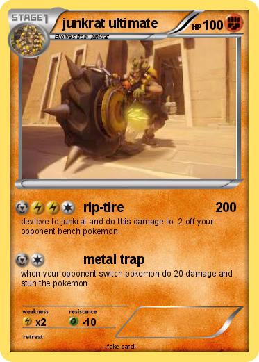 Pokemon junkrat ultimate