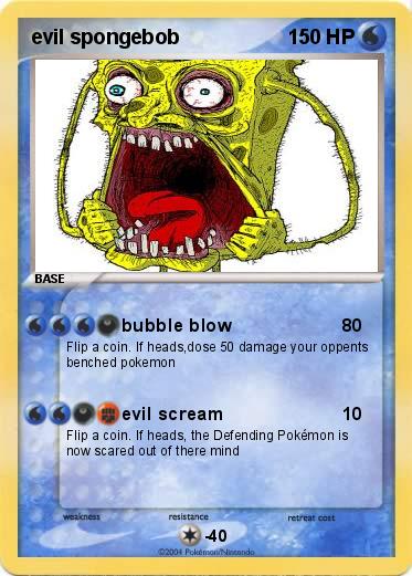 Pokemon evil spongebob