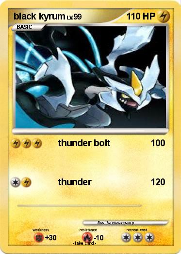 Pokemon black kyrum