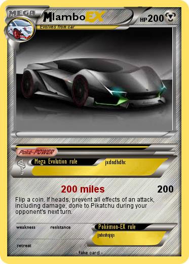 Pokemon lambo