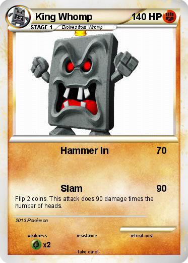 Pokemon King Whomp