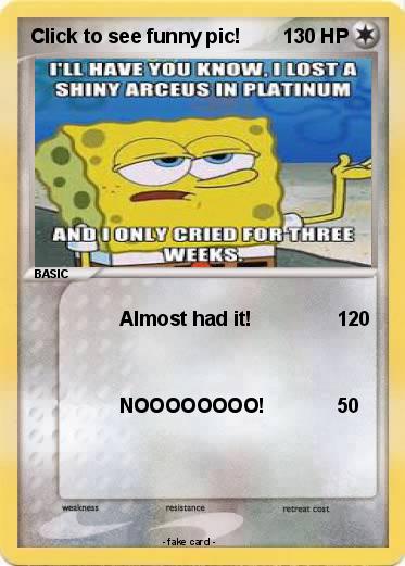 Pokemon Click to see funny pic!