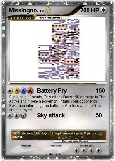Pokemon Missingno.