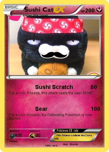 Pokemon Sushi Cat