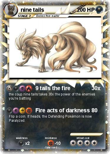 Pokemon nine tails