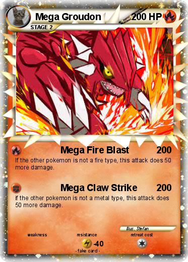 Pokemon Mega Groudon