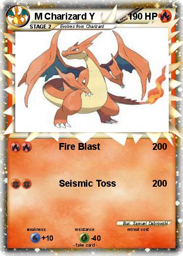 Pokemon M Charizard Y