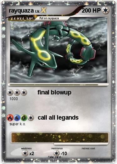 Pokemon rayquaza