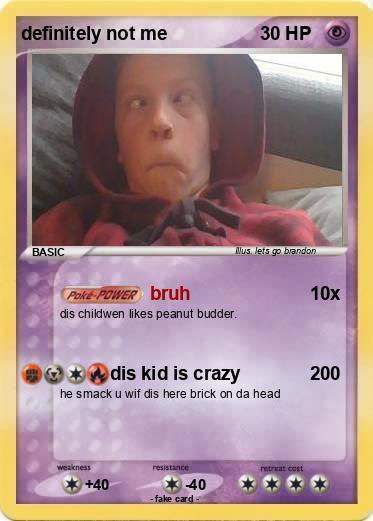 Pokemon definitely not me
