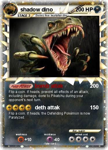 Pokemon shadow dino