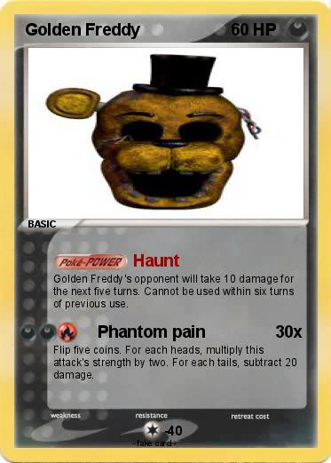 Pokemon Golden Freddy