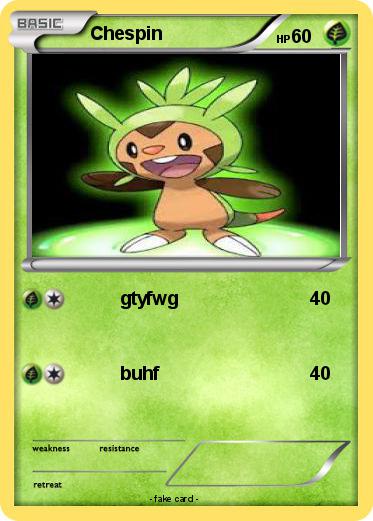 Pokemon Chespin