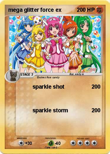 Pokemon mega glitter force ex