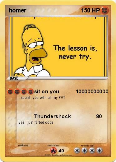 Pokemon homer