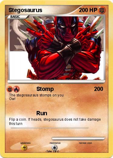 Pokemon Stegosaurus