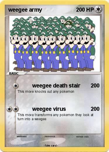 Pokemon weegee army