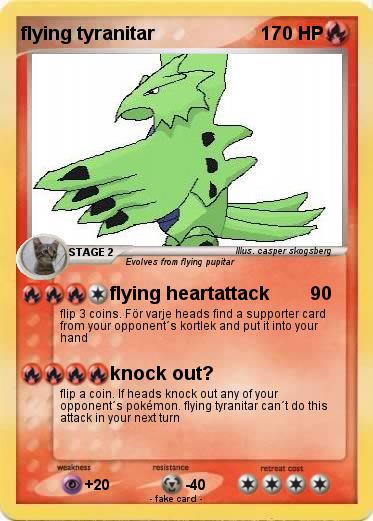 Pokemon flying tyranitar