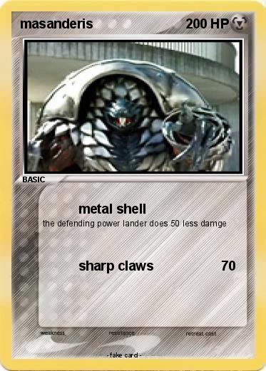 Pokemon masanderis